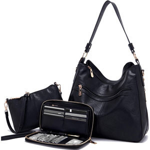 Women Large Crossbody Bags Ladies Satchel Shoulder Handbags Purse and Wallet Set